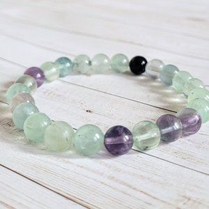 Fluorite Gemstone Bracelet